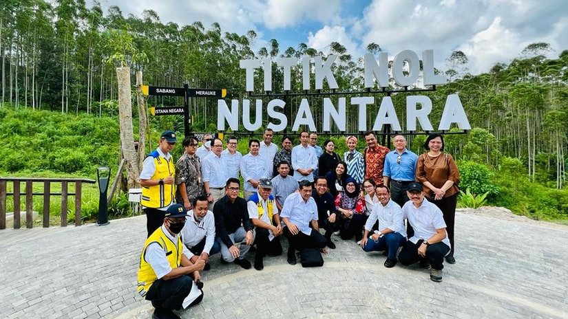 The Construction Progress of IKN Nusantara to Show Progress in January 2023 | KF Map – Digital Map for Property and Infrastructure in Indonesia